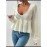 Women's Fashion Pullover with Elegant Petal Collar, Autumn/Winter Sweater with Tie Detail