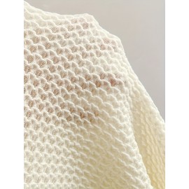 [Elegant Mermaid Dress] Elegant White Mermaid Dress | High-Waisted, Metallic Accent, Ruched Detailing - Perfect for Beach and Holiday Season